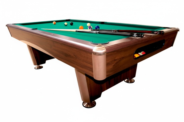 Бильярдный стол для пула Dynamic Billard "Triumph" 7 футов (коричневый) в комплекте с плитой, аксессуары и сукно