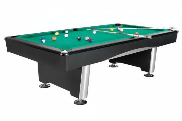 Бильярдный стол для пула Dynamic Billard "Triumph" 7 футов (черный) в комплекте, аксессуары и сукно