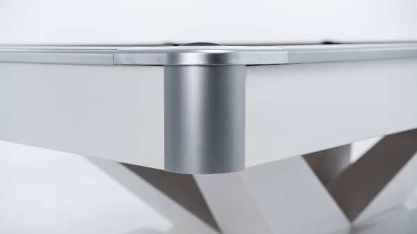 Бильярдный стол для пула RASSON "Victory 2 Plus" 9 футов (белый, сланец 30 мм)