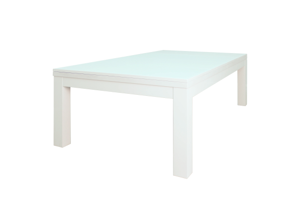 Бильярдный стол для пула RASSON "Penelope" 7 футов (белый) с плитой, со столешницей