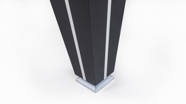 Бильярдный стол для русской пирамиды RASSON "Magnum" (12 футов, черный)