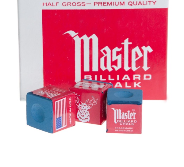 Мел "Master" (72 шт) синий